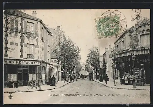 AK La Garenne-Colombes, Rue Voltaire