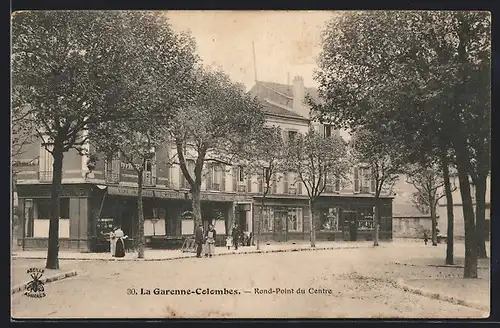 AK La Garenne-Colombes, Rond-Point du Centre