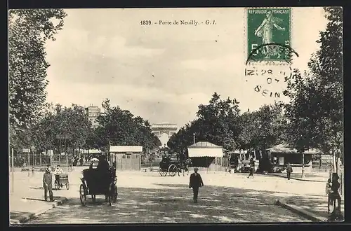 AK Neuilly-sur-Seine, Porte de Neuilly