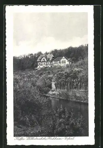 AK Erfurt-Hochheim, Cafe Wilhelmshöhe von Hans Müller