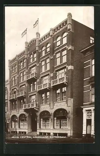 AK Rotterdam, Hotel Central, Kruiskade