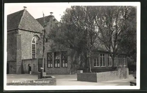 AK Appingedam, Muloschool, Ansicht der Schule