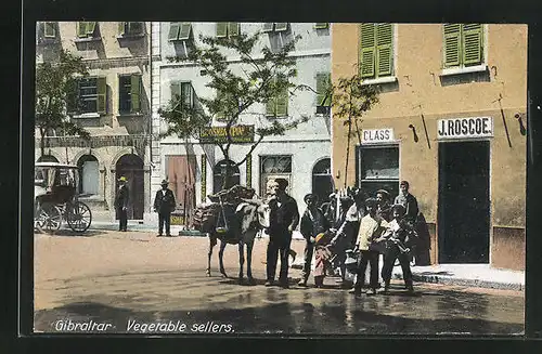 AK Gibraltar, Vegetable sellers