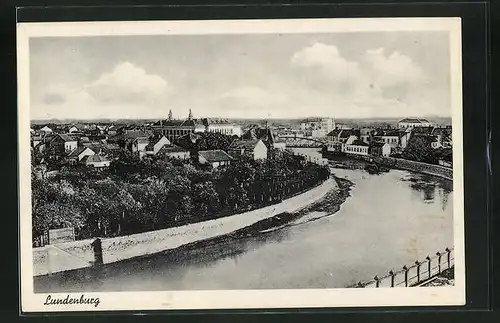 AK Lundenburg, Totalansicht der Stadt