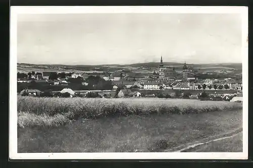 AK Wischau / Vyskov, Gesamtansicht des Ortes