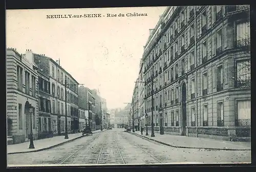 AK Neuilly-sur-Seine, Rue du Chateau