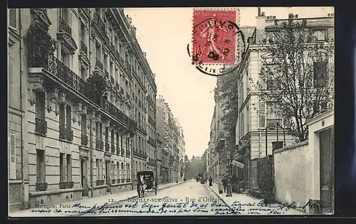 AK Neuilly-sur-Seine, Rue d`Orléans