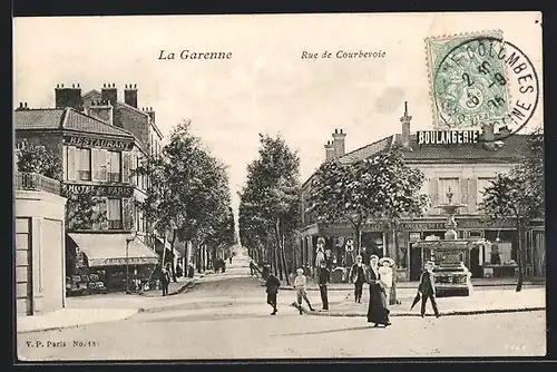 AK La Garenne, Rue de Courbevoie