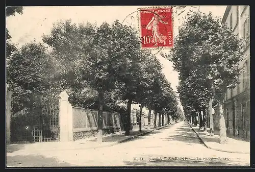 AK La Garenne, La rue du Centre