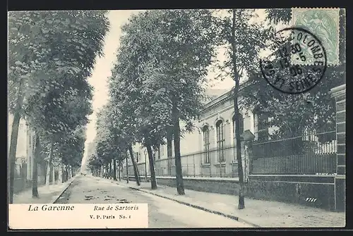 AK La Garenne, Rue de Sartoris