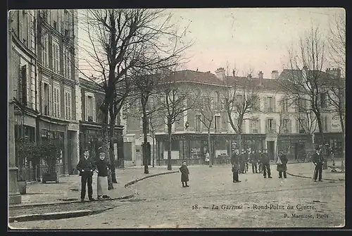 AK La Garenne, Ront-point du Centre