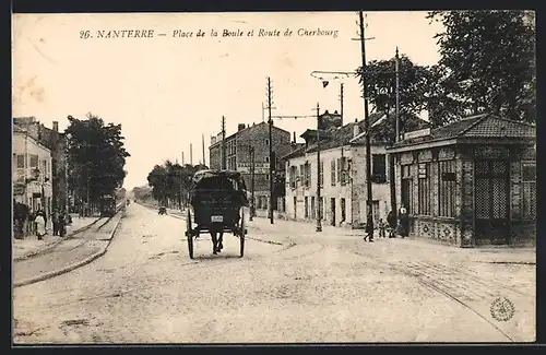 AK Nanterre, Place de la Boule et Route de Cherbourg