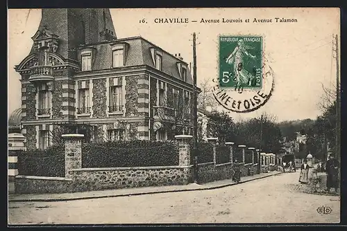 AK Chaville, Avenue Louvois et Avenue Talamon