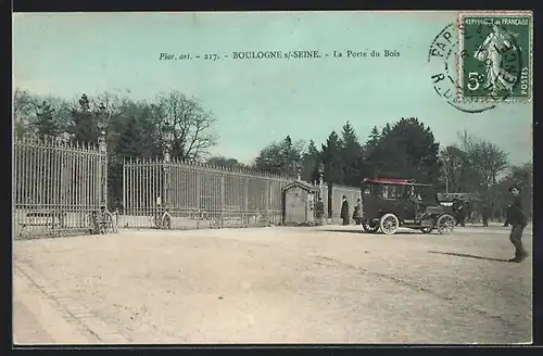 AK Boulogne-sur-Seine, La Porte du Bois