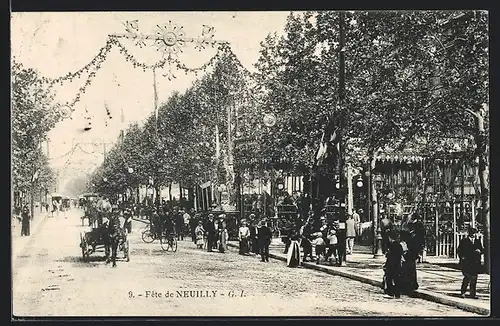 AK Neuilly-sur-Seine, Fete de Neuilly