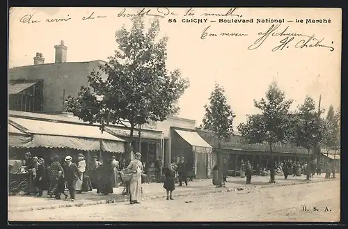 AK Clichy, Boulevard National-Le Marchè