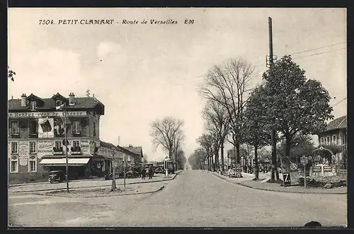 AK Petit-Clamart, Route de Versailles