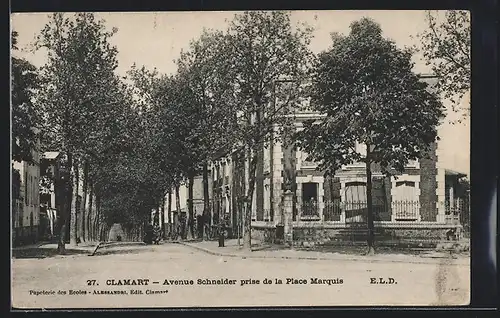 AK Clamart, Avenue Schneider prise de la Place Marquis