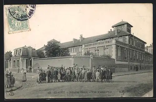 AK Clichy, Hôpital Gouin, Vue d`ensemble