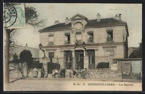 AK Gennevilliers, La Mairie
