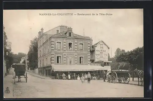 AK Marnes-la-Coquette, Restaurant de la Tete-Noire