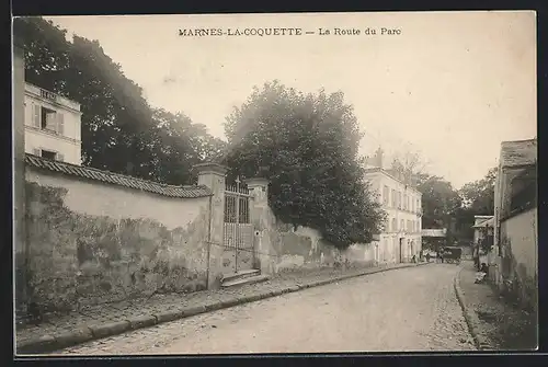 AK Marnes-La-Coquette, La Route du Parc