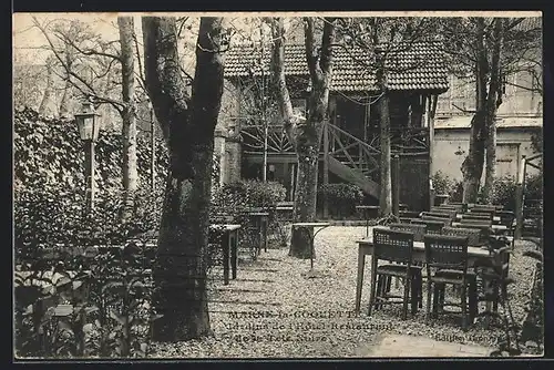 AK Marnes-la-Coquette, Jardins de l`Hotel-Restaurant de la Tete Noire