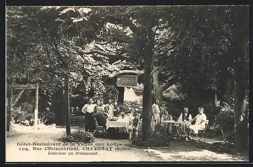 AK Chatenay, Hotel-Restaurant de la Vallée aux Loups, 104, Rue Chateaubriant