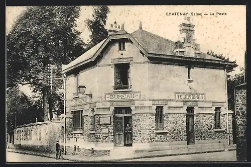 AK Chatenay, La Poste