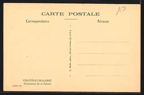 AK Chatenay-Malabry, Pensionnat de la Falotte