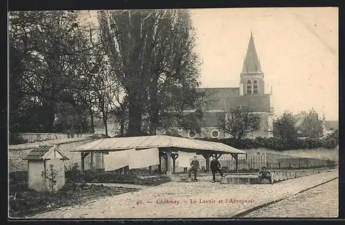AK Chatenay, Le Lavoir et l`Abreuvoir