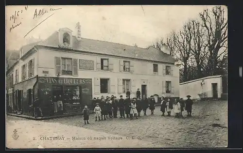 AK Chatneay, Maison oú naquit Voltaire