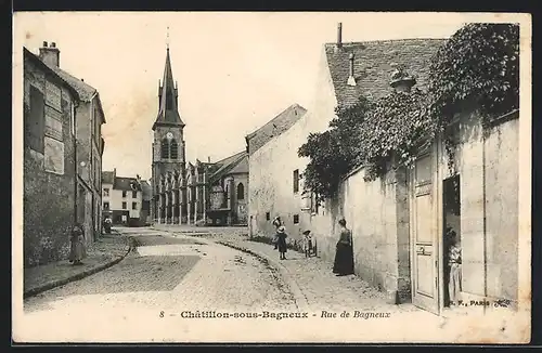 AK Chatillon-sous-Bagneux, Rue de Bagneux
