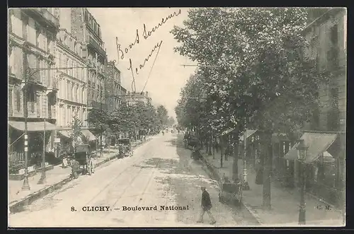 AK Clichy, Boulevard National