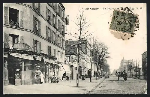 AK Clichy, Le Boulevard Victor-Hugo