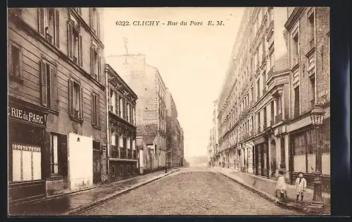 AK Clichy, Rue du Parc