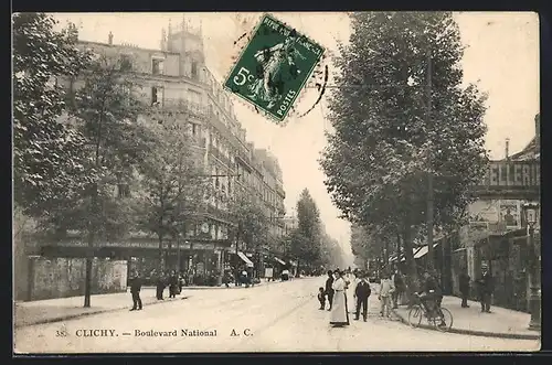 AK Clichy, Boulevard National