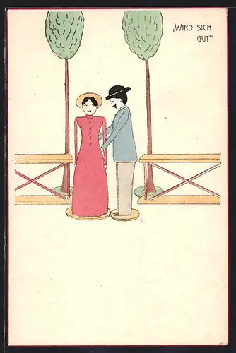 AK Holzspielzeug Wird sich gut