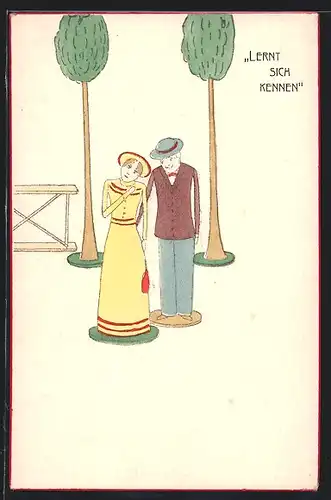 AK Holzspielzeug, Lernt sich kennen