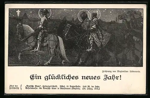 AK Zeitung Deutsche Gaue, Hl. Drei Könige