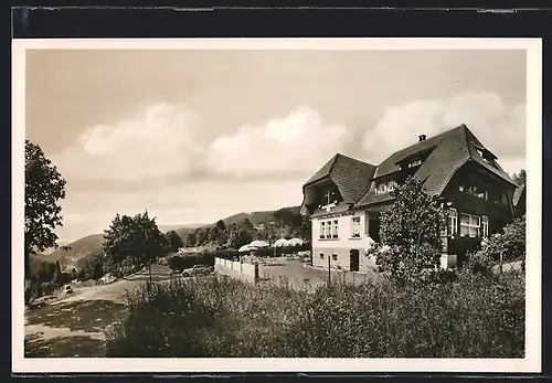 AK Häusern /Schwarzwald, Gasthof Albtalblick