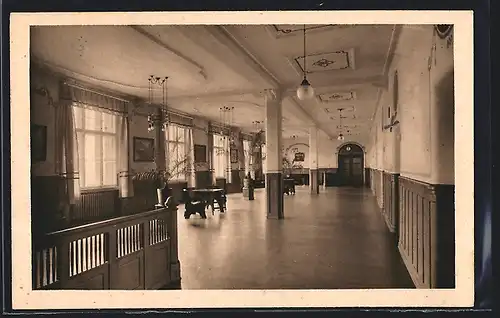 AK München-Harlaching, Orthopädische Klinik, Tagesruam, Innenansicht