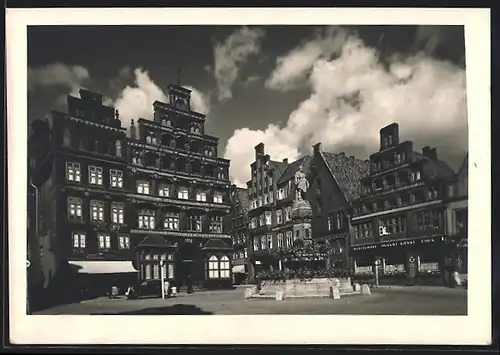 AK Lüneburg, Giebelhäuser am Sande