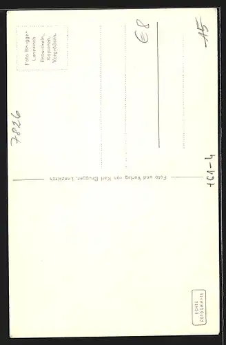 AK Schluchsee /Schwarzw., Wegweiser mit geschnitzten Figuren