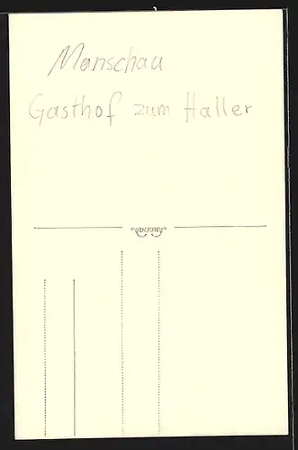 AK Monschau, Gasthof zum Haller