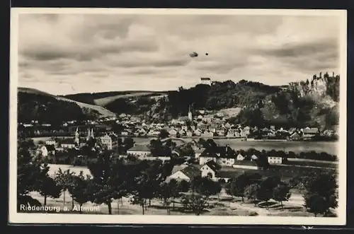 AK Riedenburg, Panoramablick ins Altmühltal