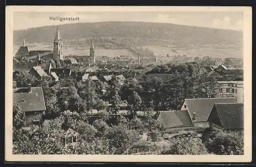 AK Heiligenstadt, Gesamtansicht aus der Vogelschau