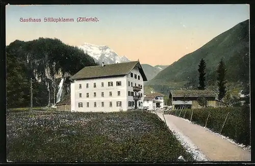 AK Mayrhofen, Gasthof Stillupklamm