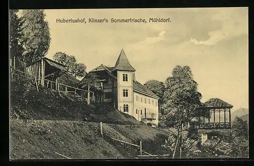 AK Mühldorf /Mölltal, Gasthaus Hubertushof