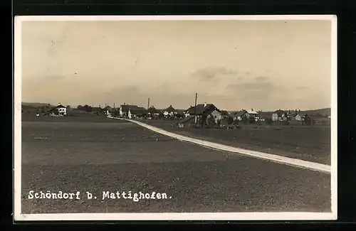 AK Mattighofen, Schöndorf aus der Ferne